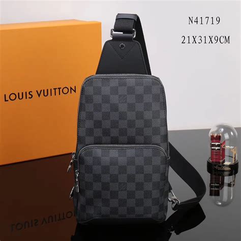 lv messenger bag men leather|luxury sling bag for men.